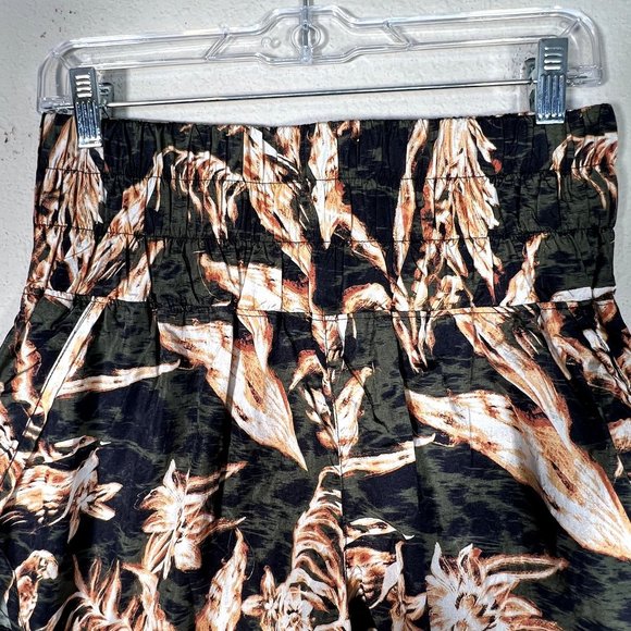 Free People Movement The Way Home Shorts Medium Nylon High Waisted Tropical - Picture 5 of 9